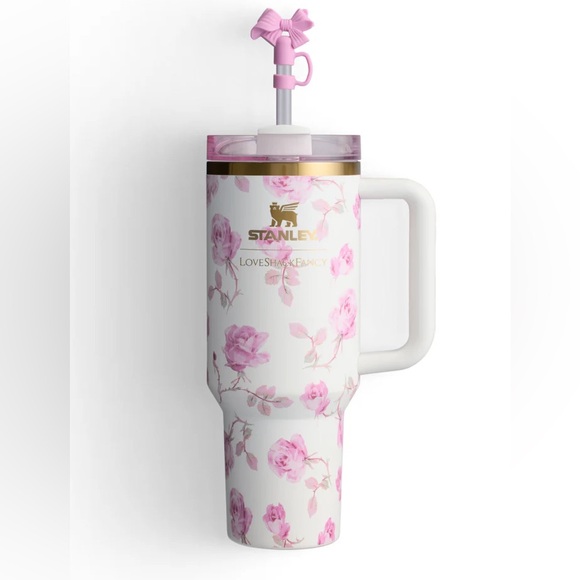 Stanley Other - Stanley x Love Shack Fancy Limited Edition 40 oz Quencher in Ribbon Rosa print